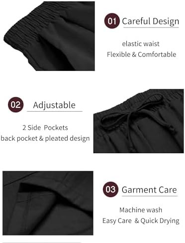 Men's Linen Sets 2 Piece Outfits Short Sleeve Shirts and Shorts Summer Beach Yoga Pants Set